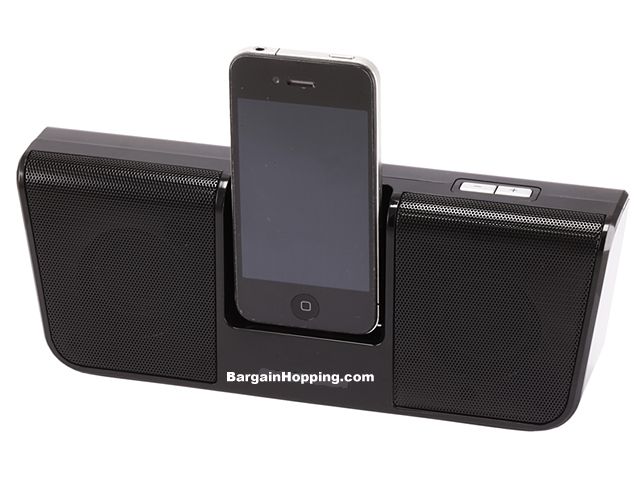 Portable Speaker Dock for iPhone & iPod - Click Image to Close